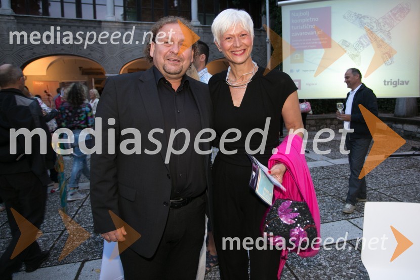 Darko  Brlek, direktor, Festival Ljubljana;  Barbra Drnač, novinarkaGala baletni večer svetovnih zvezd