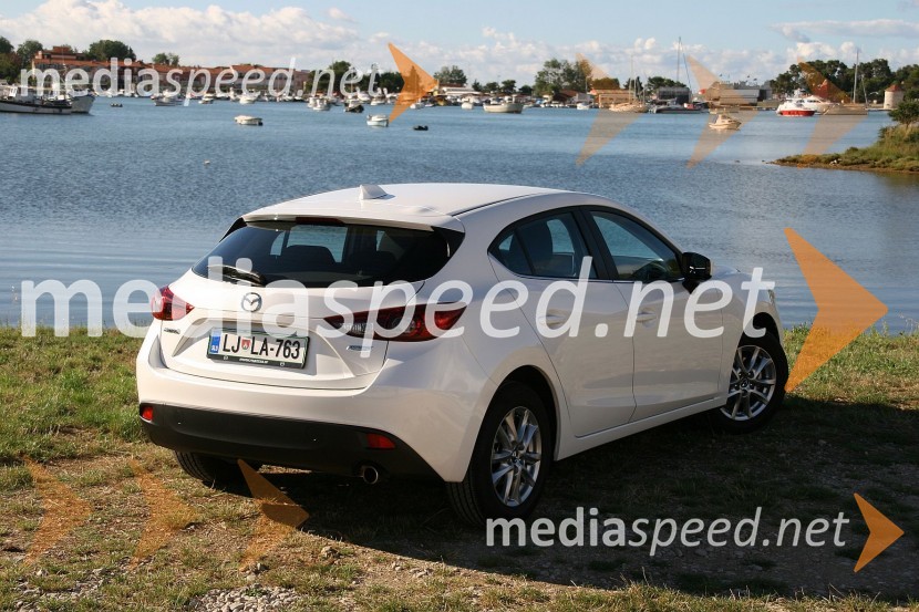 Mazda3 SP G100 ChallengeMazda3 SP G100 Challenge, mediaspeed test