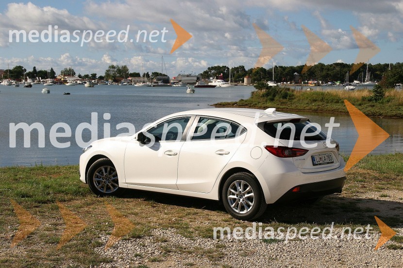 Mazda3 SP G100 ChallengeMazda3 SP G100 Challenge, mediaspeed test