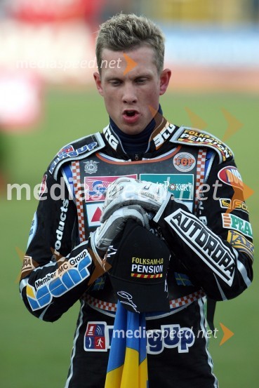 Andreas Jonsson (Švedska)SPEEDWAY GRAND PRIX, VN Evrope 2007, dirka