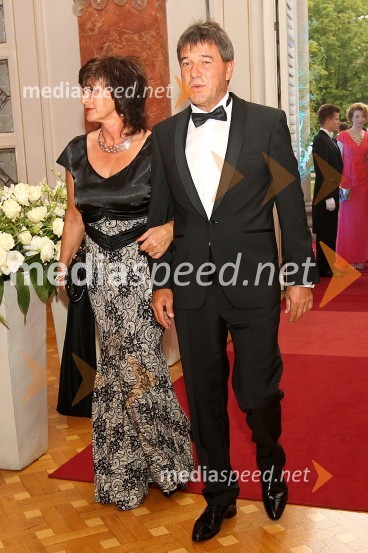 Marjana Baloh;  Franci Baloh, direktor podjetja Baloh InternationalAnin ples 2014
