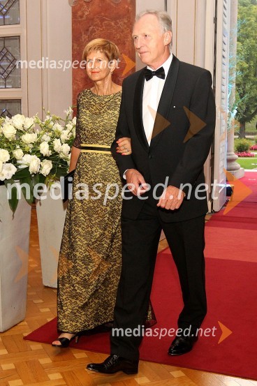 Sonja Zorn; dr. Otmar Zorn, generalni direktor Iskra Zaščite d.o.o.Anin ples 2014