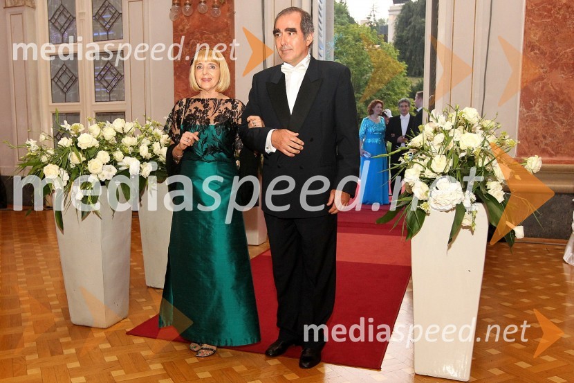  Janja Koršič; prof. dr. Marjan Koršič, nevrokirurgAnin ples 2014