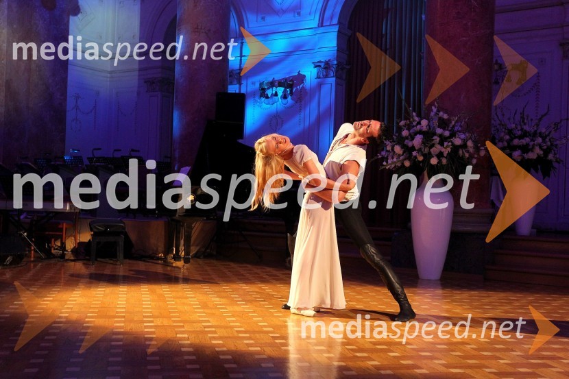  Brankica Mandić, primabalerina;  Milan Rus, prvak baletaAnin ples 2014
