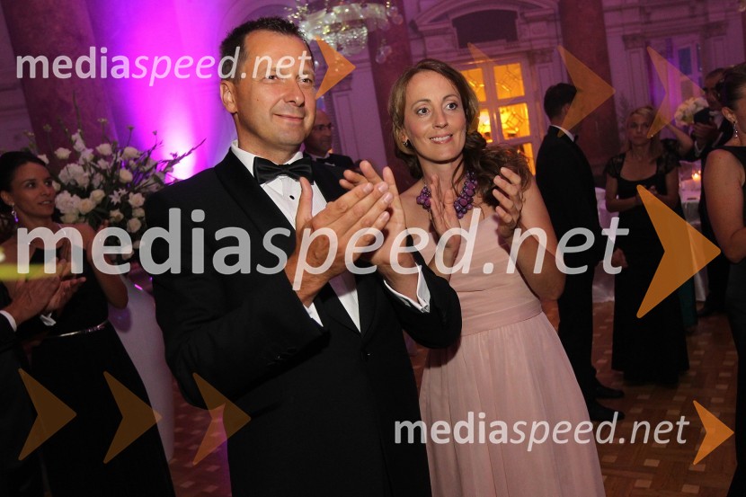  Emil Marinšek, direktor, podjetje Maremico;  Bojana Doma MarinšekAnin ples 2014