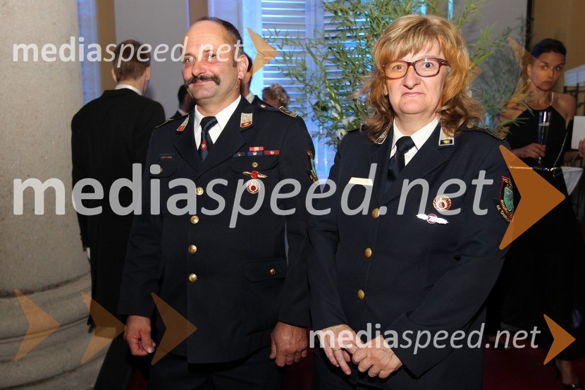  Edvard  Cvetko, poveljnik PGD Rogaška Slatina;  Marita Sajko, podpredsednica PGD Rogaška SlatinaAnin ples 2014