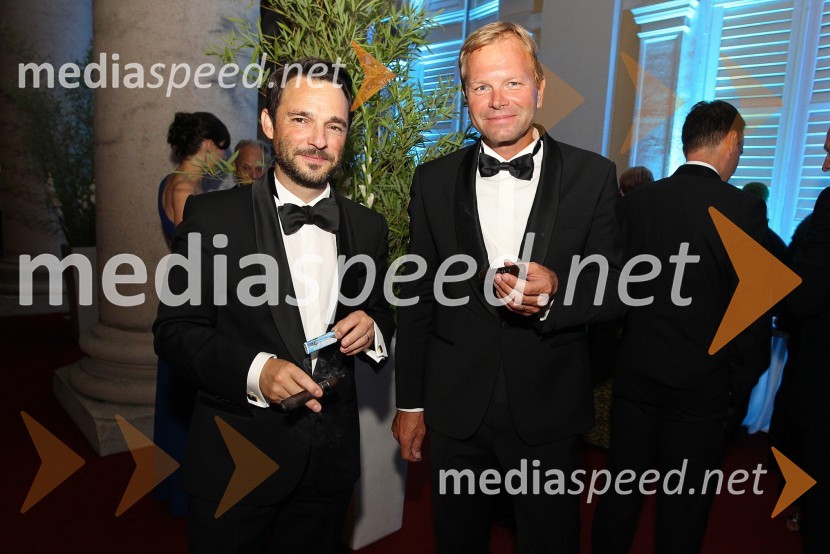  Danilo Ferjančič, generalni direktor Porsche Slovenija d.o.o;  Marko Škriba, direktor znamke Volkswagen pri Porsche Slovenija d.o.o.Anin ples 2014