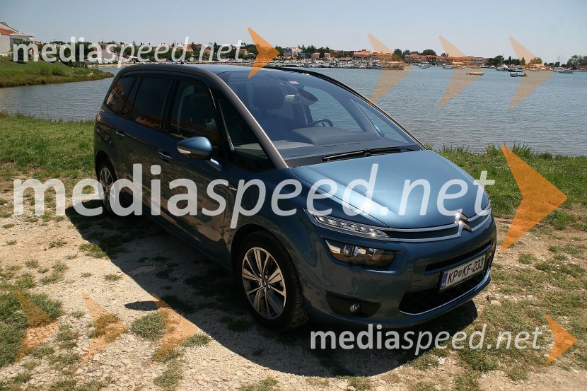 Citroën Grand C4 Picasso BlueHDi ExclusiveCitroën Grand C4 Picasso BlueHDi Exclusive, mediaspeed test