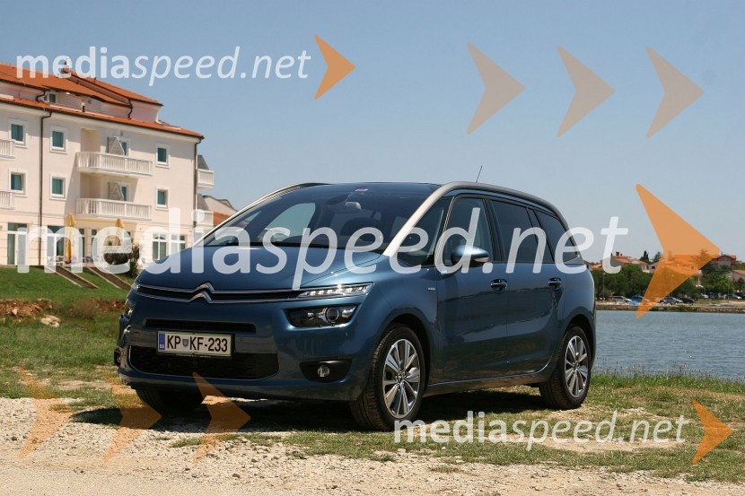 Citroën Grand C4 Picasso BlueHDi ExclusiveCitroën Grand C4 Picasso BlueHDi Exclusive, mediaspeed test