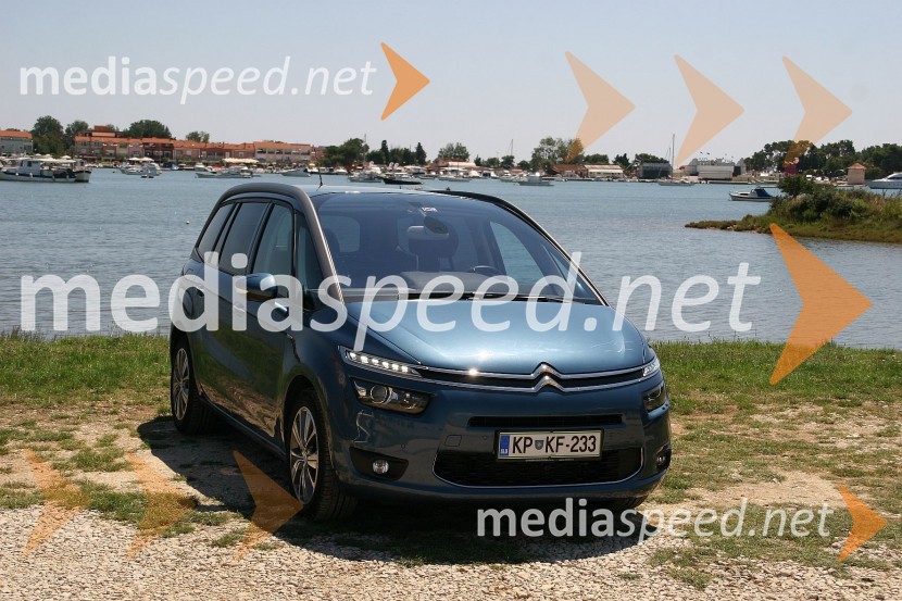 Citroën Grand C4 Picasso BlueHDi ExclusiveCitroën Grand C4 Picasso BlueHDi Exclusive, mediaspeed test