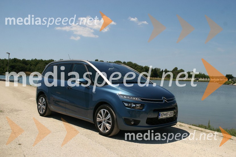 Citroën Grand C4 Picasso BlueHDi ExclusiveCitroën Grand C4 Picasso BlueHDi Exclusive, mediaspeed test