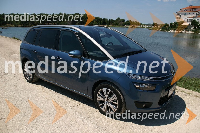 Citroën Grand C4 Picasso BlueHDi ExclusiveCitroën Grand C4 Picasso BlueHDi Exclusive, mediaspeed test