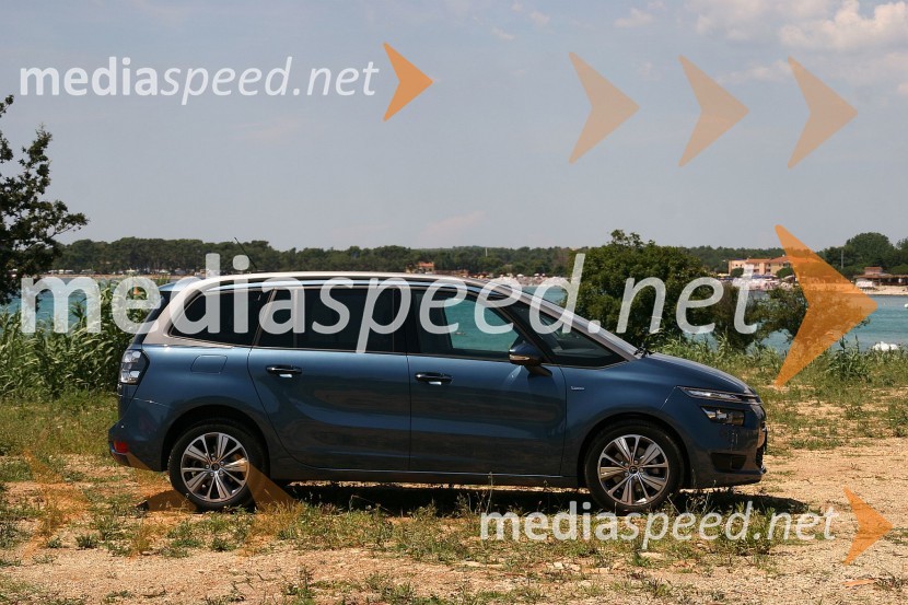 Citroën Grand C4 Picasso BlueHDi ExclusiveCitroën Grand C4 Picasso BlueHDi Exclusive, mediaspeed test