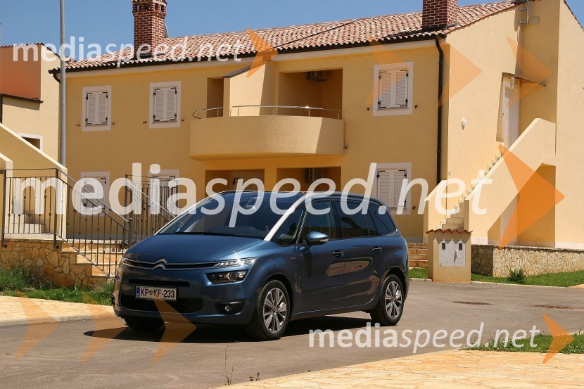 Citroën Grand C4 Picasso BlueHDi ExclusiveCitroën Grand C4 Picasso BlueHDi Exclusive, mediaspeed test