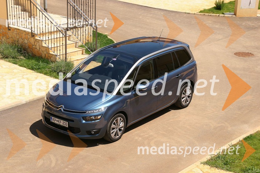 Citroën Grand C4 Picasso BlueHDi ExclusiveCitroën Grand C4 Picasso BlueHDi Exclusive, mediaspeed test