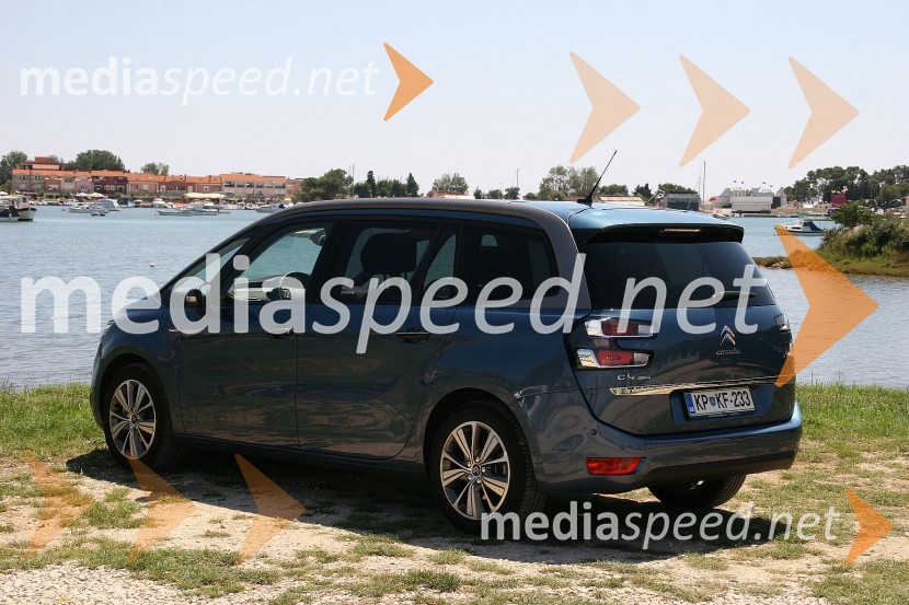 Citroën Grand C4 Picasso BlueHDi ExclusiveCitroën Grand C4 Picasso BlueHDi Exclusive, mediaspeed test