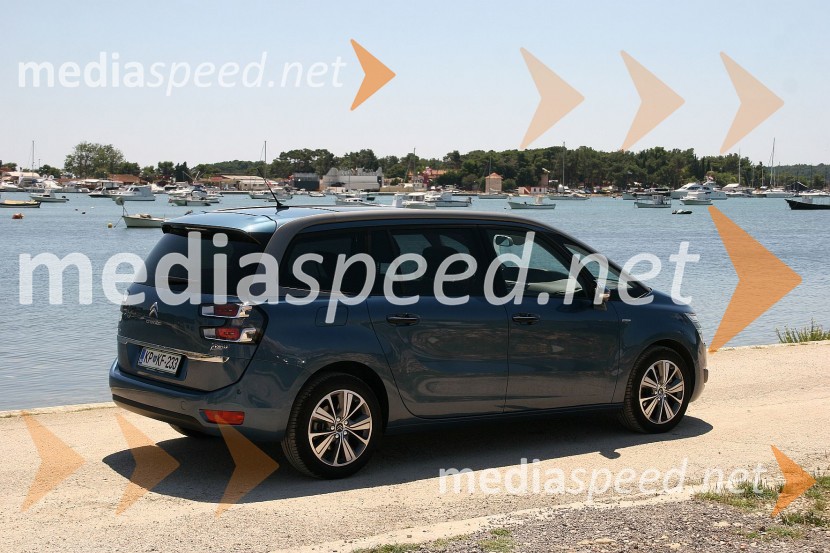 Citroën Grand C4 Picasso BlueHDi ExclusiveCitroën Grand C4 Picasso BlueHDi Exclusive, mediaspeed test