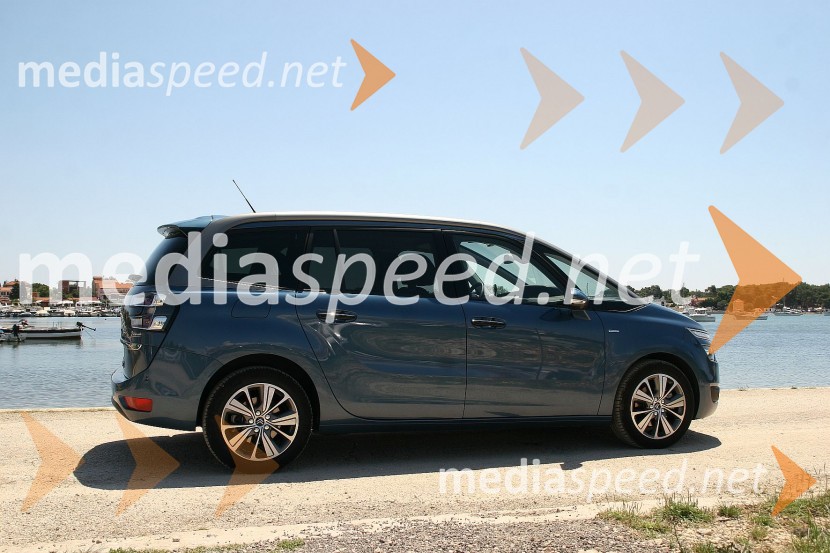 Citroën Grand C4 Picasso BlueHDi ExclusiveCitroën Grand C4 Picasso BlueHDi Exclusive, mediaspeed test