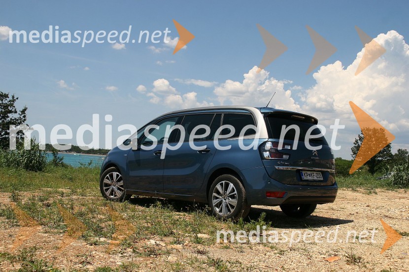 Citroën Grand C4 Picasso BlueHDi ExclusiveCitroën Grand C4 Picasso BlueHDi Exclusive, mediaspeed test