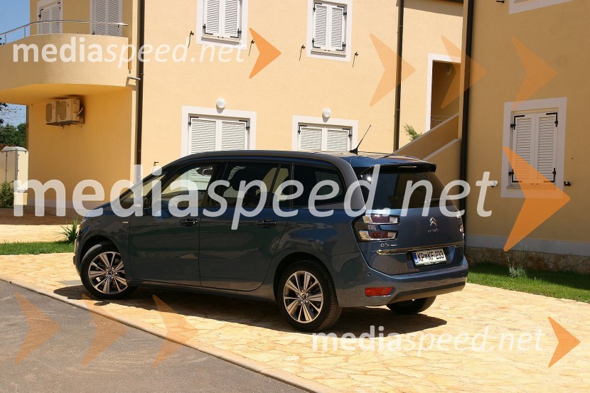 Citroën Grand C4 Picasso BlueHDi ExclusiveCitroën Grand C4 Picasso BlueHDi Exclusive, mediaspeed test