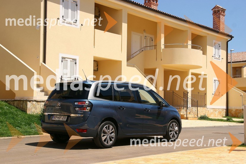 Citroën Grand C4 Picasso BlueHDi ExclusiveCitroën Grand C4 Picasso BlueHDi Exclusive, mediaspeed test