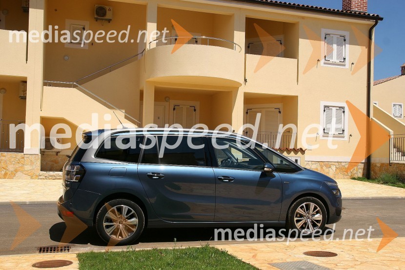 Citroën Grand C4 Picasso BlueHDi ExclusiveCitroën Grand C4 Picasso BlueHDi Exclusive, mediaspeed test