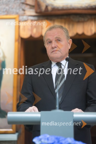  Metod  Dragonja, minister za gospodarstvoSpominska svečanost ob Ruski kapelici