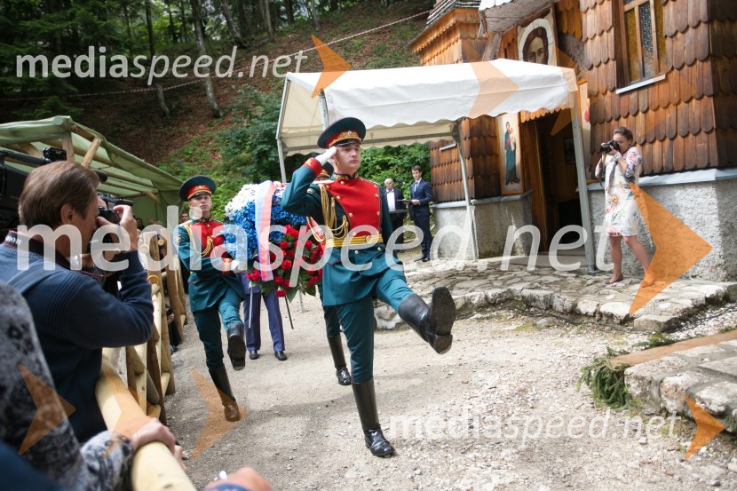 Spominska svečanost ob Ruski kapeliciSpominska svečanost ob Ruski kapelici