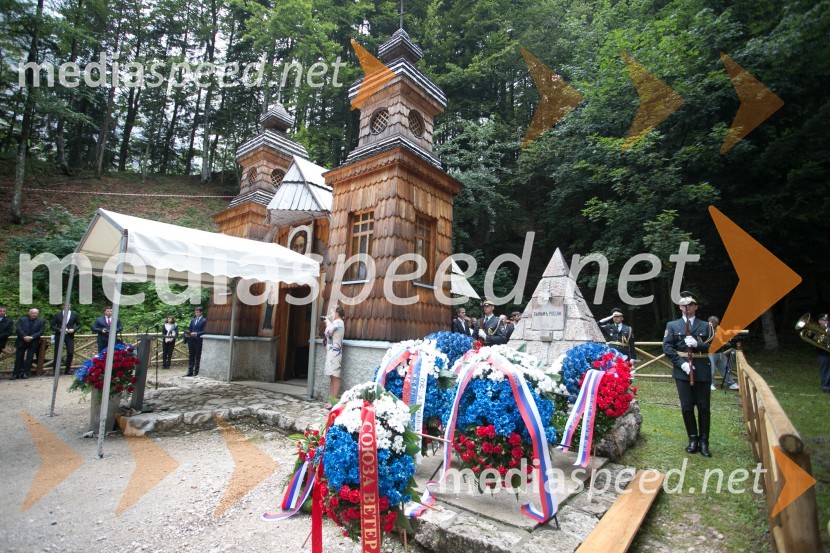 Spominska svečanost ob Ruski kapeliciSpominska svečanost ob Ruski kapelici