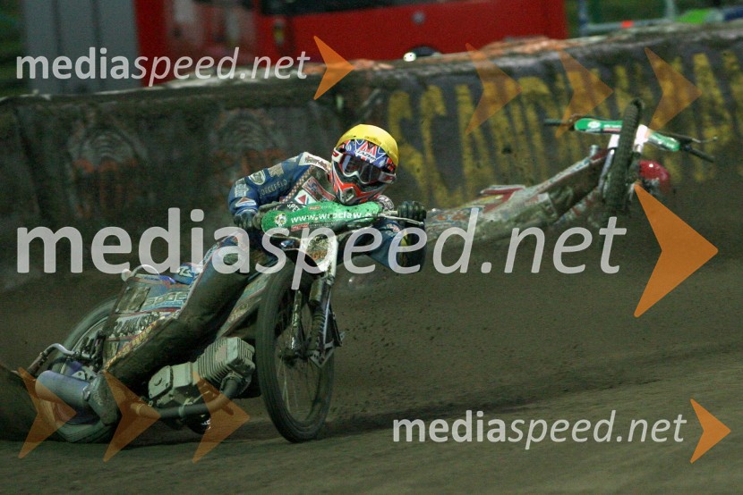 Chris Harris (Velika Britanija) in ...SPEEDWAY GRAND PRIX, VN Evrope 2007, dirka