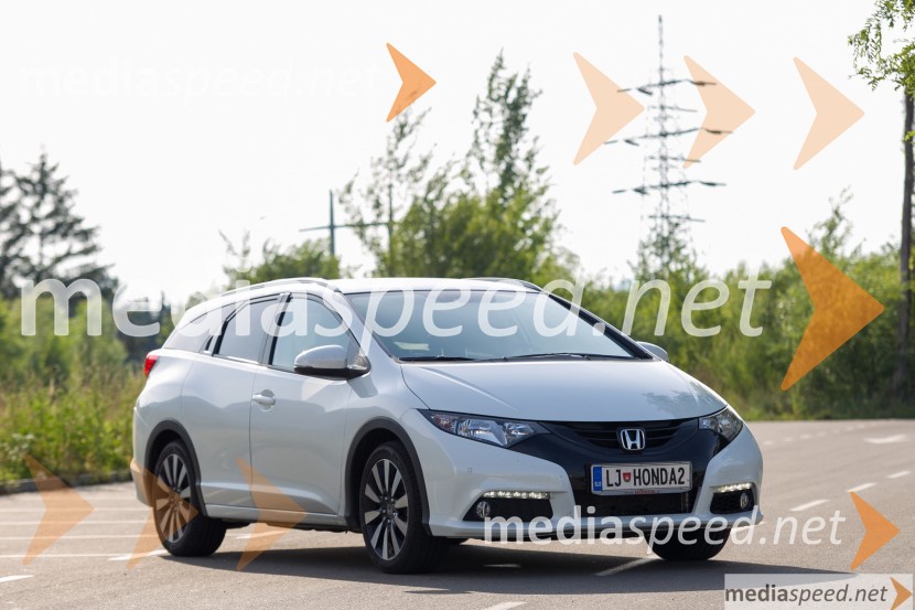 Honda Civic Tourer 1.6 i-DTEC LifestyleHonda Civic Tourer 1.6 i-DTEC Lifestyle, mediaspeed test