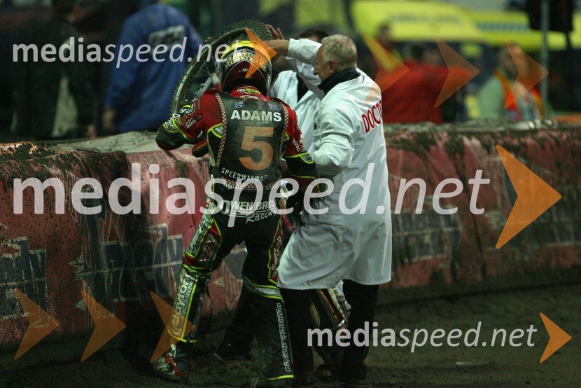 Leigh Adams (Avstralija)SPEEDWAY GRAND PRIX, VN Evrope 2007, dirka
