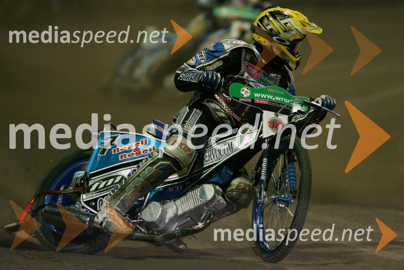 Matej Žagar (Slovenija)SPEEDWAY GRAND PRIX, VN Evrope 2007, dirka