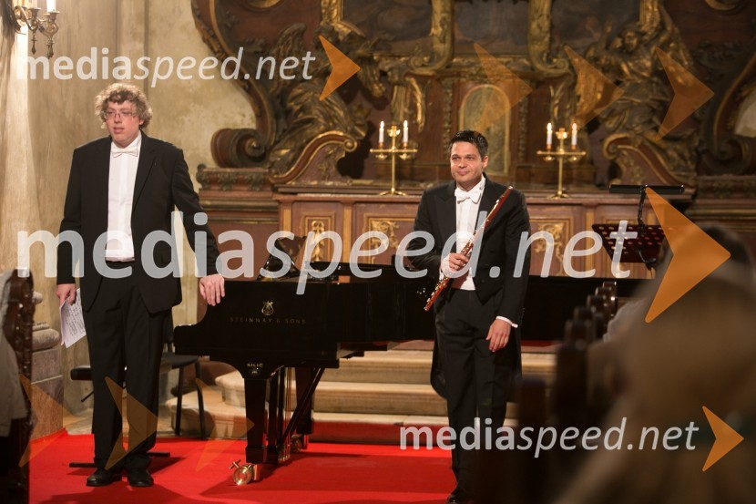 Ivan Ferčič, pianist;  Martin Belič, flavtistKoncert Martina Beliča in Ivana Ferčiča