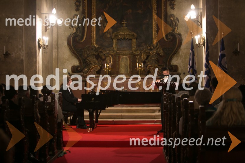  Ivan Ferčič, pianist;  Martin Belič, flavtistKoncert Martina Beliča in Ivana Ferčiča