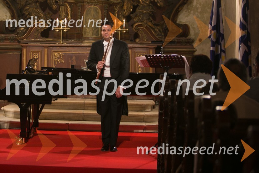  Martin Belič, flavtistKoncert Martina Beliča in Ivana Ferčiča
