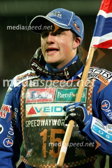 Chris Harris (Velika Britanija)SPEEDWAY GRAND PRIX, VN Evrope 2007, dirka