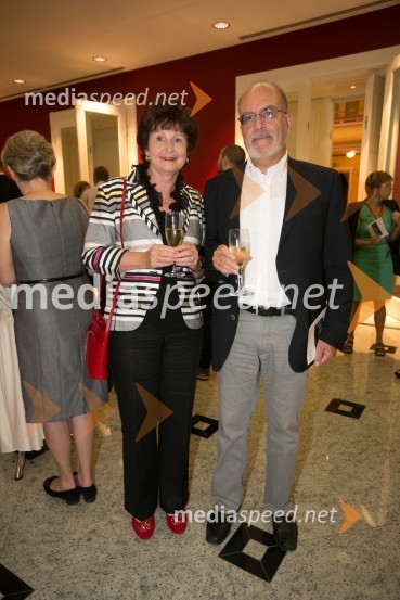  Barbara Reich;  Robert Reich, veleposlanik Švice v SlovenijiSimfonični koncert z Mednarodnim orkestrom Ljubljana