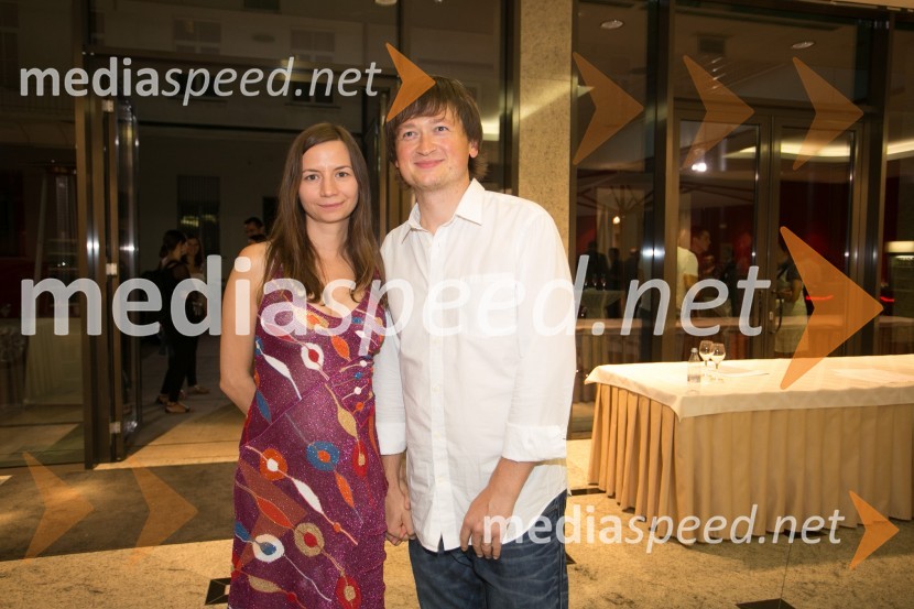  Nina Šenk Kosem, skladateljica;  Franc Kosem, trobentačSimfonični koncert z Mednarodnim orkestrom Ljubljana