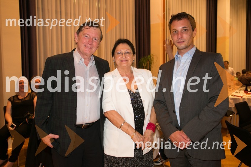  Uroš Lajovic, dirigent;  Saša Lajovic;  Til Lajovic, FirstClassSimfonični koncert z Mednarodnim orkestrom Ljubljana