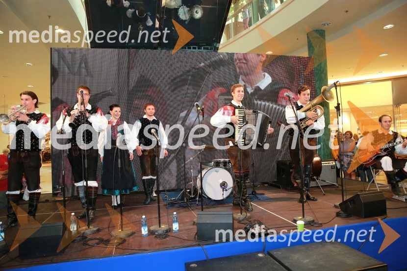 Ansambel Saša AvsenikaEuropark praznuje 14. rojstni dan