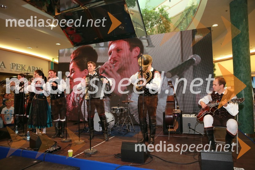 Ansambel Saša AvsenikaEuropark praznuje 14. rojstni dan