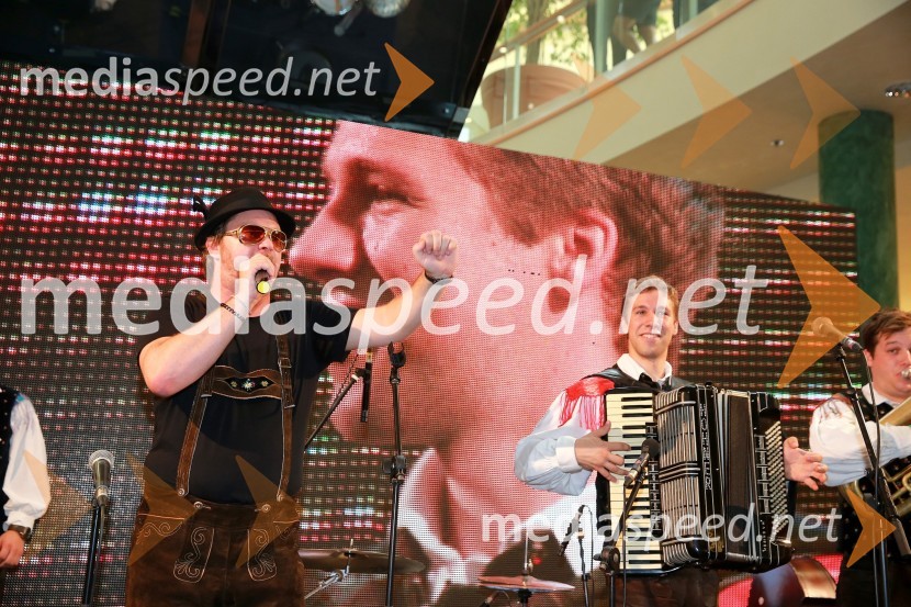  Jurij  Zrnec, igralec;  Sašo  Avsenik, glasbenikEuropark praznuje 14. rojstni dan