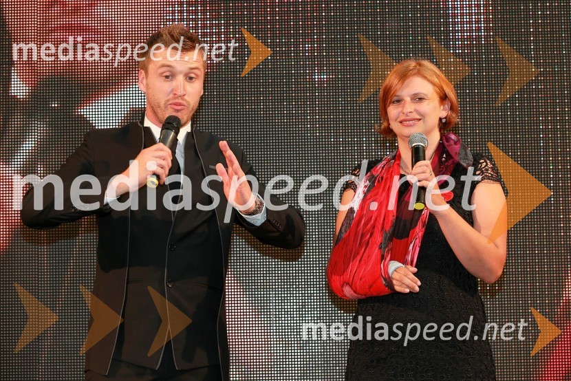  Denis Avdić, voditelj;  Simona Mandl, center manager EuroparkEuropark praznuje 14. rojstni dan