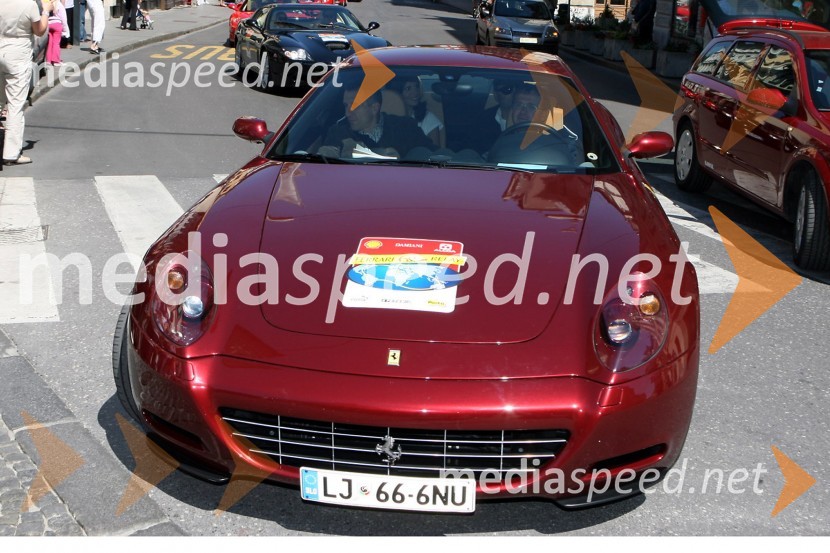 FerrariFerrarijeva štafeta ob 60. obletnici avtomobila Ferrari