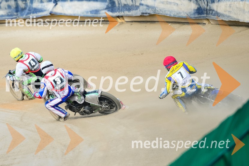 Hynek Štichauer, speedwayist (Hynek Štichauer);  Tomáš Suchánek, speedwayist (AMK ZP Pardubice);  Matic Voldrih, speedwayist (AMTK Ljubljana)Finalna dirka mednarodnega tekmovanja parov