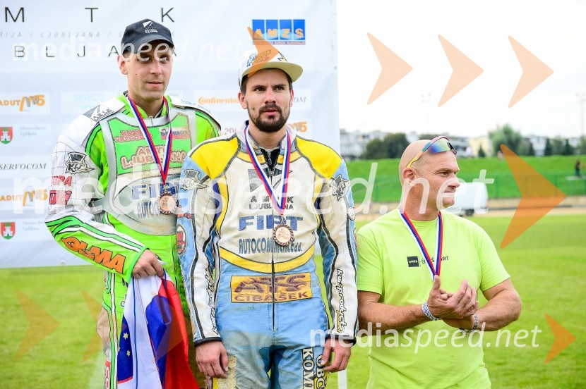  Maks Gregorič, AMTK Ljubljana;  Matic Voldrih, speedwayist (AMTK Ljubljana);  ... Finalna dirka mednarodnega tekmovanja parov
