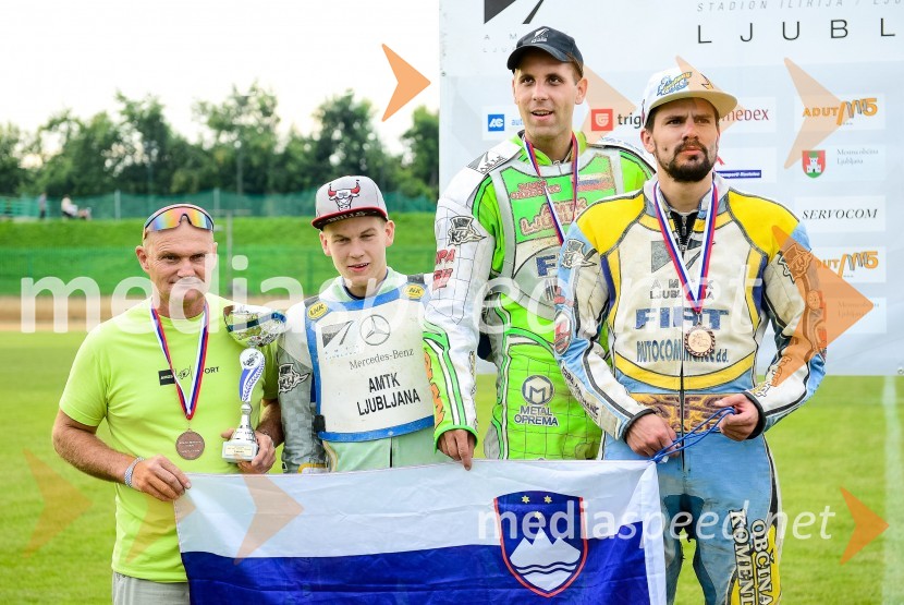  ... ;  ... ;  Maks Gregorič, AMTK Ljubljana;  Matic Voldrih, speedwayist (AMTK Ljubljana)Finalna dirka mednarodnega tekmovanja parov