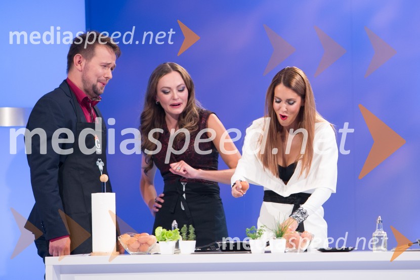  Marko Pavčnik, kuhar;  Iryna Osypenko, menekenka;  Lili Žagar, voditeljicaGostilna išče šefa, začetek nove sezone