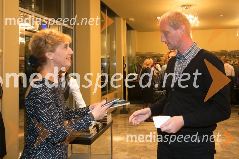  Barbara Hieng Samobor, direktorica MGL;  Alen Jelen, režiserZlata čeveljčka, premiera predstave